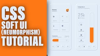 Neumorphism UI Button  Pure CSS Tutorial [upl. by Garihc]