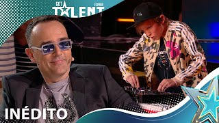 Este DJ de 12 añitos sorprende remezclando a Edurne y El Fary  Inéditos  Got Talent 2023 [upl. by Yelsehc]