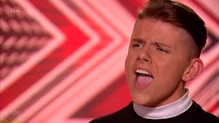 The X Factor UK 2016 Week 1 Auditions James Hughes Full Clip S13E02 [upl. by Uhej807]