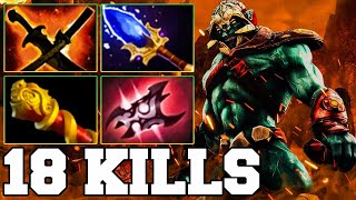 18 Kills Huskar  Huskar Dota 2 Mid Jungle 736 Meta Pro Gameplay Guide Build [upl. by Ecnarepmet]