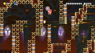 【SMM2】Speed Wall Jump40s [upl. by Etnohs]