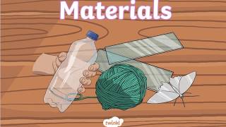 SCIENCE NATURAL AND MANUFACTURED MATERIALS [upl. by Enilasor]