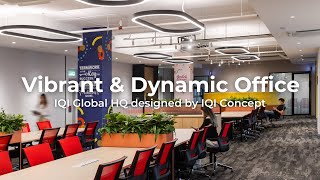 A Vibrant amp Dynamic Office  IQI Global HQ designed by IQI Concept [upl. by Alyos]