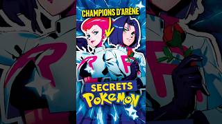 La TEAM ROCKET Jessie et James Champions d’Arène  😈 POKÉMON pokémon shorts [upl. by Llehcram467]