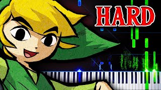 Windfall Island from The Legend of Zelda The Wind Waker  Piano Tutorial [upl. by Narad106]