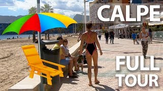 Calpe Alicante City Tour  best places to visit in Calpe Spain [upl. by Velma678]