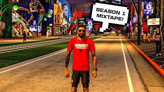 NBA 2K25  Season 1 Mixtape Ft My 2Way 3 Level Playmaker [upl. by Jilli29]