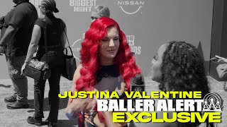 Justina Valentine Talks Being For The Culture Rap Girls Top 3 Usher Songs amp More [upl. by Chalmer]