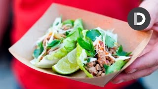 Aromatic Pork Lettuce Cups feat Food Busker [upl. by Henn]