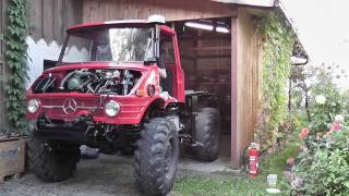 Unimog 406121  Erster Testlauf nach Komplettrestauration [upl. by Rita]