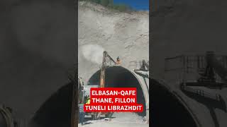 ElbasanQafë Thanë fillon tuneli Librazhdit elbasan qafethane korridori8 shqip shqiperi [upl. by Nayd]