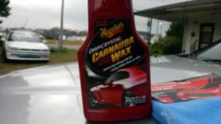 Meguiars deep crystal carnauba wax demo review [upl. by Saxet]