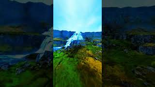 Beautiful water fall in ma janam janam ko pyasi song  short ytshortsvideo mrdr7 [upl. by Alemahs]