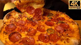 Cheesy Spicy Pepperoni Pizza Dominos [upl. by Durston614]