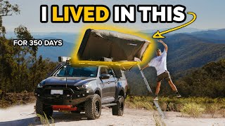 Should you buy this Rooftop Tent Bushbuck Armourdillo Review [upl. by Jewell]