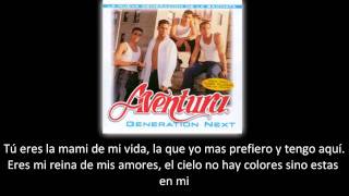 Aventura  La novelita lyric  letra [upl. by Tavia]