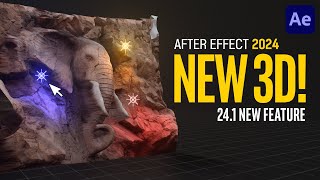 After Effects 241 New Feature Easy Image To 3D [upl. by Ahsirek290]