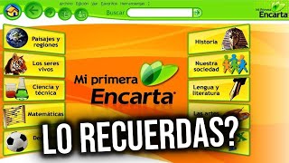 NO TUVISTE INFANCIA SI NO USASTE ESTE PROGRAMA  Microsoft Encarta ¿Qué paso [upl. by Anestassia]