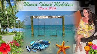 My Amazing Trip To Paradise 🏝 Meeru Island Resort amp Spa Maldives 🌺☀️🦋🌿🦀🐠🥥 [upl. by Corrie]