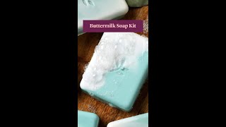 Quick amp Easy Buttermilk Soap Kit  Bramble Berry shorts [upl. by Llirret]