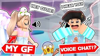 If Tower of Hell Added VOICE CHAT ft my GIRLFRIEND ROBLOX [upl. by Annehsat]