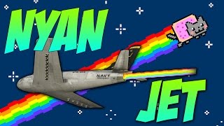 Nyan Jet  War Thunder [upl. by Okoyk]