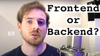 Front End vs Backend Development  Which One do I Enjoy More as a Senior Full Stack Engineer [upl. by Gregg]