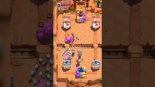 When bro spent all elixir on Attack 🤯  clash royale  shorts battleroyale supercell [upl. by Daveen]