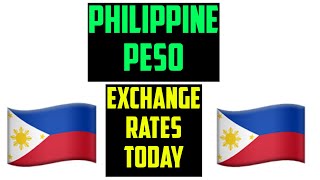 Philippine Peso Exchange Rates Today 27 September 2024 [upl. by Ahsac]