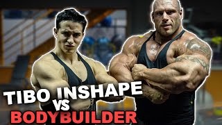 TIBO INSHAPE VS BODYBUILDER [upl. by Gine]