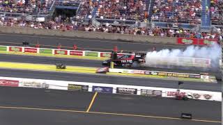 NHRA COOL BURN OUT BY THE TEK PAK INC FUNNY CAR [upl. by Dickens]