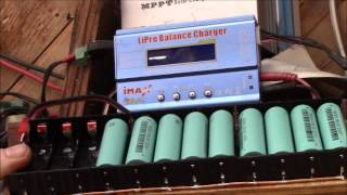 12Cell 18650 Storage Charge Setup Part 1 [upl. by Mungovan]