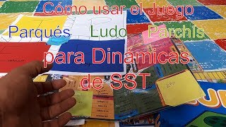 Cómo usar el Parqués o Ludo en Capacitaciones de Seguridad y Salud en el Trabajo [upl. by Enelhtac136]