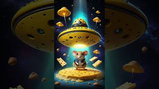 Captain Whiskers vs The UFO of Cheese 🧀🐱 Epic Showdown [upl. by Lamb]