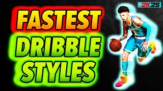 Fastest Dribble Styles on NBA 2K25 For Guards [upl. by Akirre]