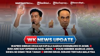 🔴 WK NEWSUPDATE  Polisi Gerebek Markas Judol di Cengkareng Drone Israel Serang Tentara Malaysia [upl. by Otti381]