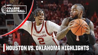 NO 1 SURVIVES 🏀 Houston Cougars vs Oklahoma Sooners  Full Game Highlights [upl. by Jacinthe]