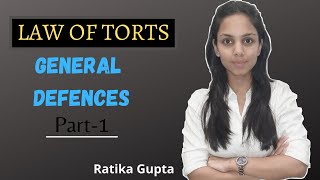 General DefencesPART1 Law of Torts [upl. by December]