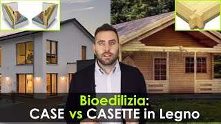 Bioedilizia Case vs Casette in Legno [upl. by Jackelyn493]