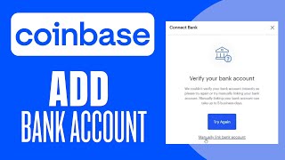 How to Add Bank Account in Coinbase [upl. by Macgregor]