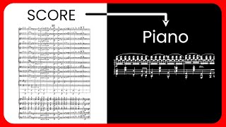 How to INSTANTLY Play a Score on a Piano [upl. by Dafna]