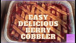 Easy Delicious Blackberry Cobbler [upl. by Derfliw957]