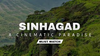 Sinhagad Fort Kondhana Vlog  Pune  Cinematic Trek fortsofshivajimaharaj forts trekking [upl. by Assilen]