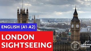 English  London sightseeing A1A2 [upl. by Orimisac]