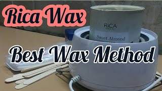 How to Do Rica Wax at Home  No Pain No Burns [upl. by Torin673]