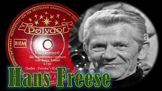 Platzkonzert MarschliederPotpourri  Hans Freese Großes Polydor Blasorchester [upl. by Renruojos880]