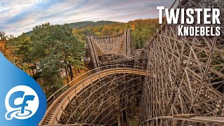 Twister front seat onride 4K POV 60fps Knoebels Amusement Resort [upl. by Ameline]