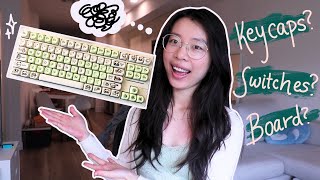 Chronic overthinker builds her first custom mechanical keyboard  Guide for beginners [upl. by Culosio388]