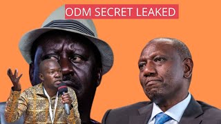 INSIDE ODM NEW PLAN TO IMPEACH PRESIDENT WILLIAM RUTO LEAKED [upl. by Joelle]