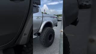 Mitsubishi Triton On 42” Maxxis Trepadors [upl. by Ielerol357]